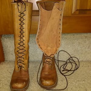 Ladies lace up boot, Rare, boutique bought